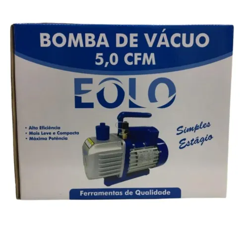 Bomba de vácuo simples estágio 5.0 cfm 