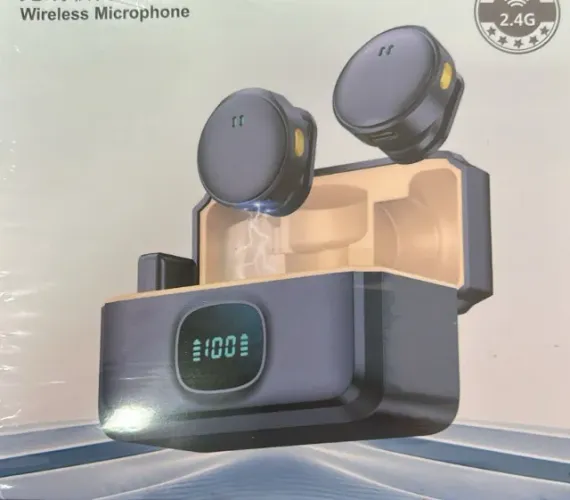 MICROFONE LAPELA SEM FIO O'GOLD