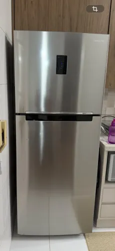 Geladeira inox