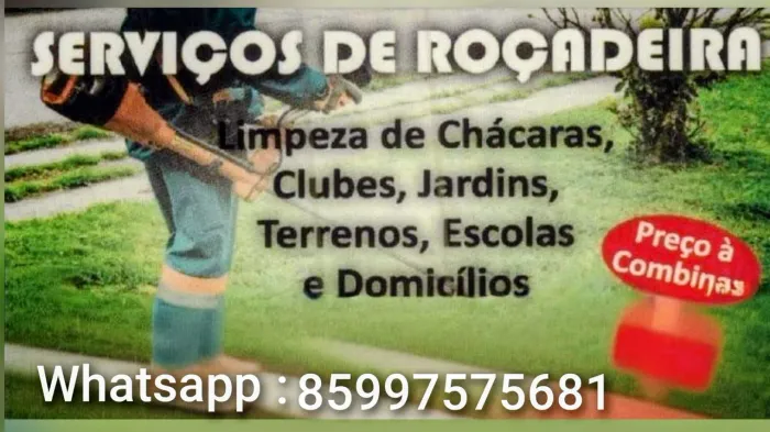 Serviços de Corte de Mato e grama