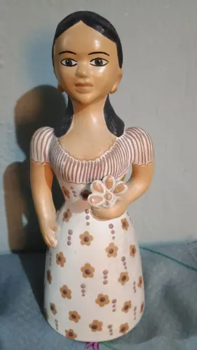 Escultura de Barro Adriana Xavier - Arte Popular Jequitinhonha