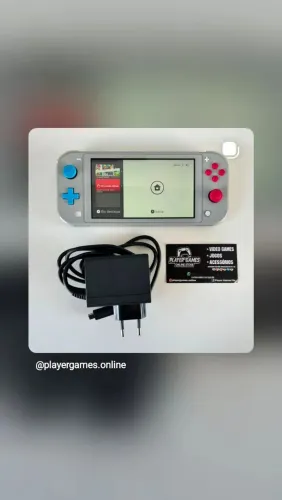 Nintendo Switch Lite Edição Zacian and Zamazenta (Aceito Cartão)