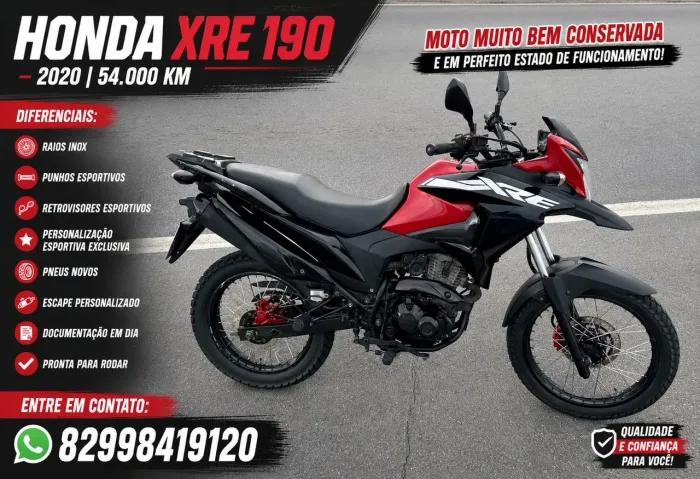 MOTO XRE 190