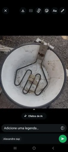 Tacho elétrico 7,5litros elétrico 