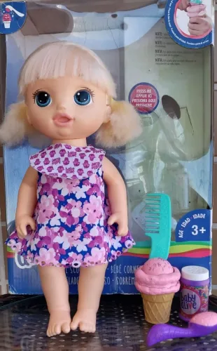 Boneca Baby Alive Sobremesa 