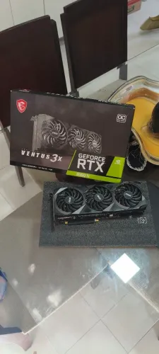 RTX 3060 Ti MSI Ventus 3X OC 8GB - Conservada