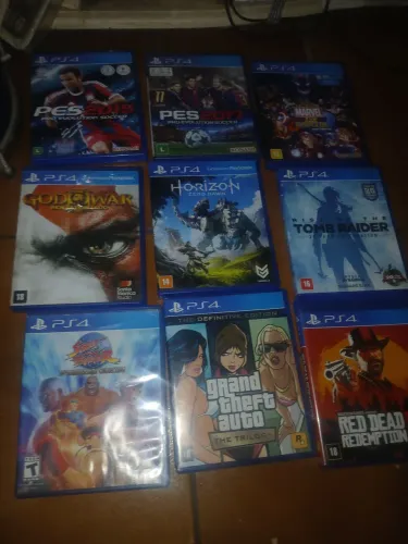 Jogos de ps4 usados baratos em perfeito estado