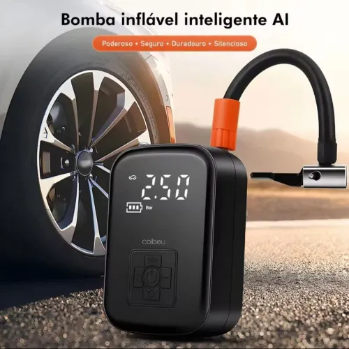 Bomba de ar portátil elétrica COIBEU