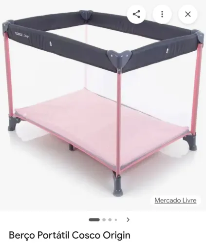 Berço portatil bebê