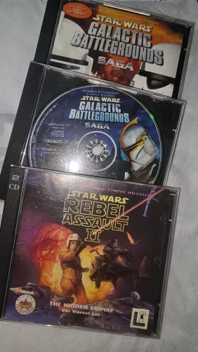 3 JOGOS PC STAR WAR LS - COLECIONADOR
