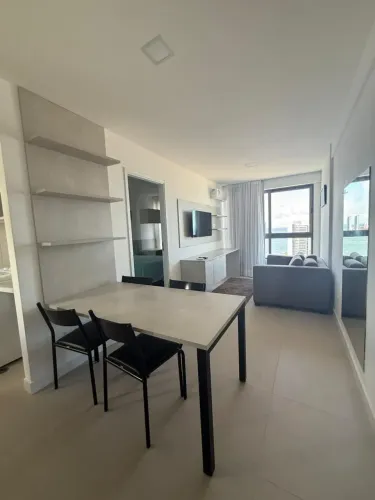 APARTAMENTO NOVO E MOBILIADO 1 quarto em Pina - Recife - PE