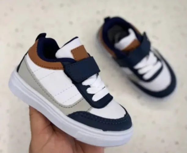 Tênis sapato infantil bebê masculino 