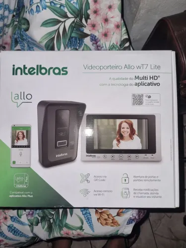 Vídeo porteiro Intelbras lacrado
