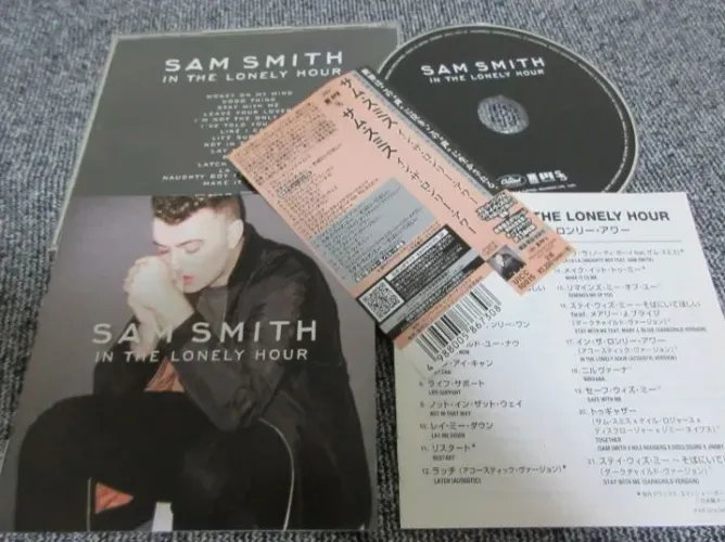Sam Smith Japan Edition com OBI e Bônus Tracks