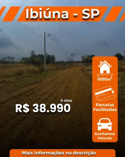 ESCOLHA UM LOTE AMPLO PARA CONSTRUIR DO SEU JEITO
