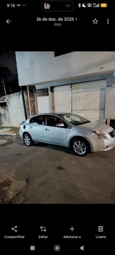 Nissan Sentra S 2.0/ 2.0 Flex Fuel 16V Aut. 2008