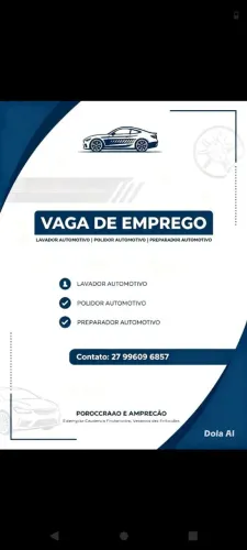 Oportunidade de emprego