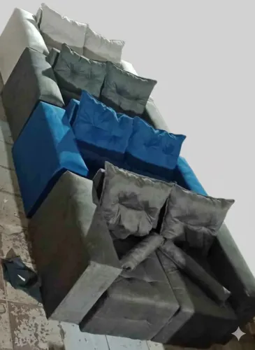 Sofá dois lugares super barato