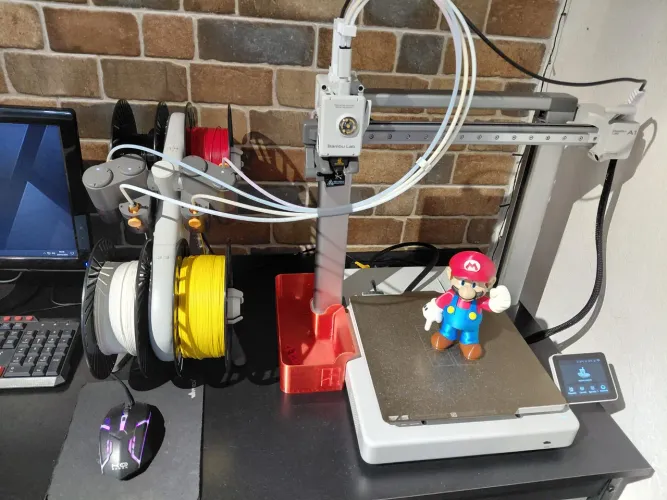  Bambu Lab A1 Combo + PC + Filamentos 12kg + bico 2mm- Setup Completo Impressão 3D ?