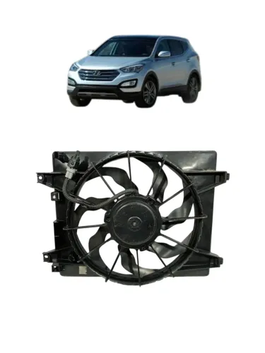 DEFLETOR VENTOINHA HYUNDAI SANTA FÉ LADO DIREITO 2006 A 2013