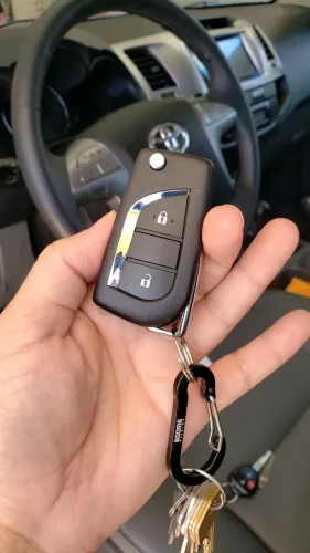 Chave Codificada Toyota Corolla e Hilux 