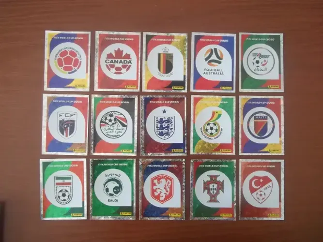 Figurinhas Brilhantes / Prateadas - Copa Do Mundo 2026 - Panini