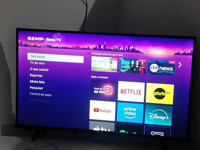 SEMP TCL 43R6500, 43" Roku Full HD