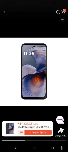 Celular MotoG 55  - NOVO