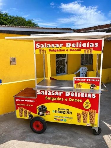 Carrinho de salgados