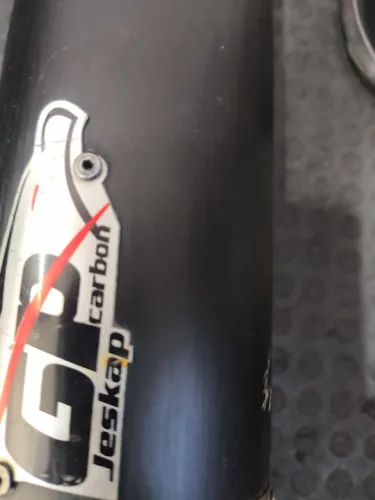 Escapamento esportivo jeskap carbono
