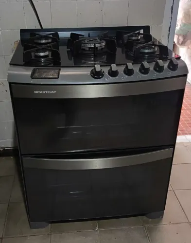 Vendo fogão elétrico 2 fornos Brastemp