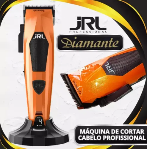 Máquina De Corte JRL Diamante Motor Brushless 8.200 RPM Lançamento - Laranja