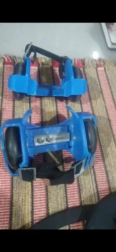 Patins de calcanhar com led