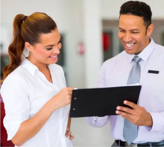 Vaga para recepcionista