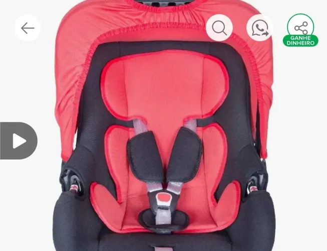 Bebe conforto que serve para cadeirinha de carro também