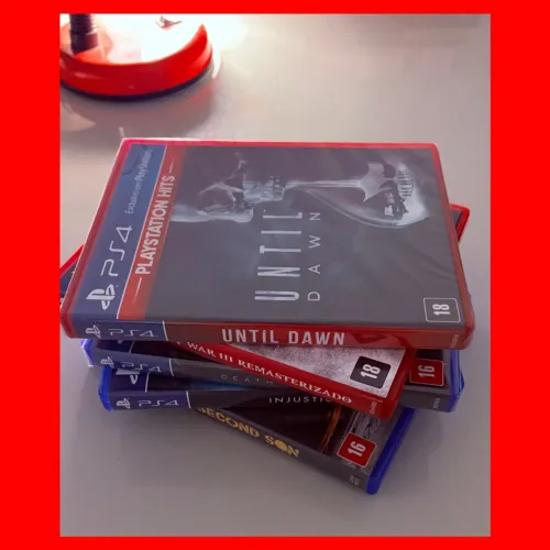 Ps4 Play 4 - 5 Jogos Games Originais Ps5 Play 5 Confira
