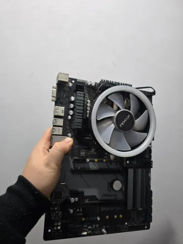 Kit processador RYZEN 5 3600 + B450M PRO