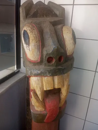 Carranca rústica gigante 1.55 altura