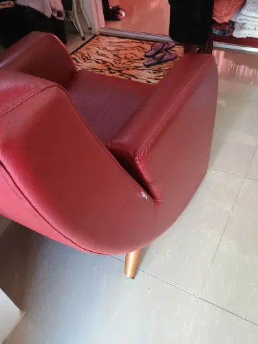 Poltronas (par) Herval Antigas em couro legítimo 