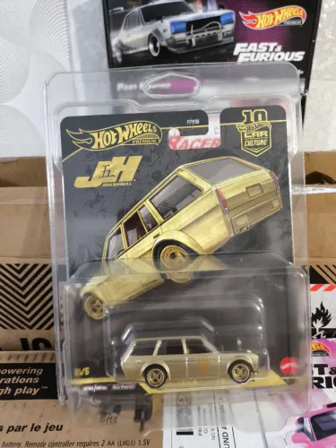 0/5 Chase Datsun 510 Wagon Hot Wheels Japonês Histórico Cultura Automotiva Raro