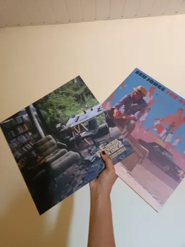 Vinis Noize: EMICIDA: MESMAS CORES & MESMOS VALORES VOL 2 + SEU JORGE: THE OTHER SIDE