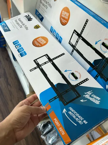 Suporte para Tv até 70 Polegadas 4 Pontos de Fixação