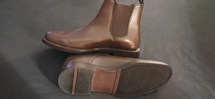 Bota couro legítimo n° 41