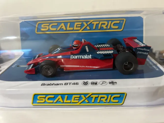 Carrinho F1 scalextric Brabham BT46