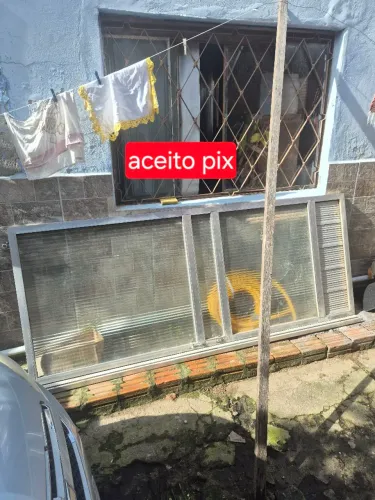 Porta de correr de aluminio