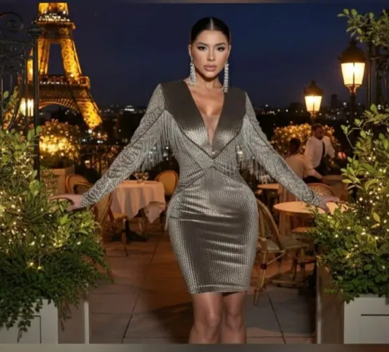 Vestido estilo gringa 