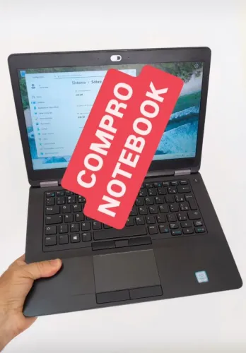 Venda Notebook Dell Latitude E5470 Tela 14 Processador i5-6th 