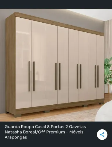 Guarda roupa de casal novo