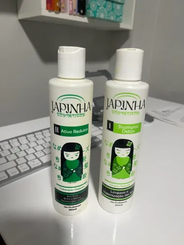 kit Japinha Kit Shampoo Detox + Ativo Redutor Orgânico