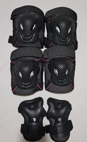 Kit de Joelheiras e cotoveleira.